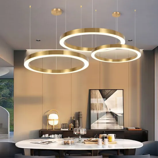 Modern Nordic Minimalist Circle LED Pendant Lights
