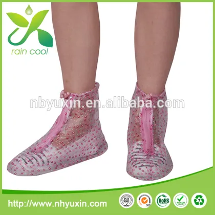 2015 New style adjustable rainproof shoe cover for rainy days