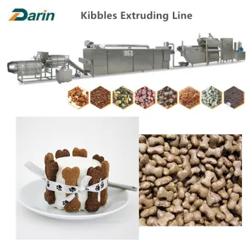 Excellent Dog Kibble Dry Pet Food Extruding Line
