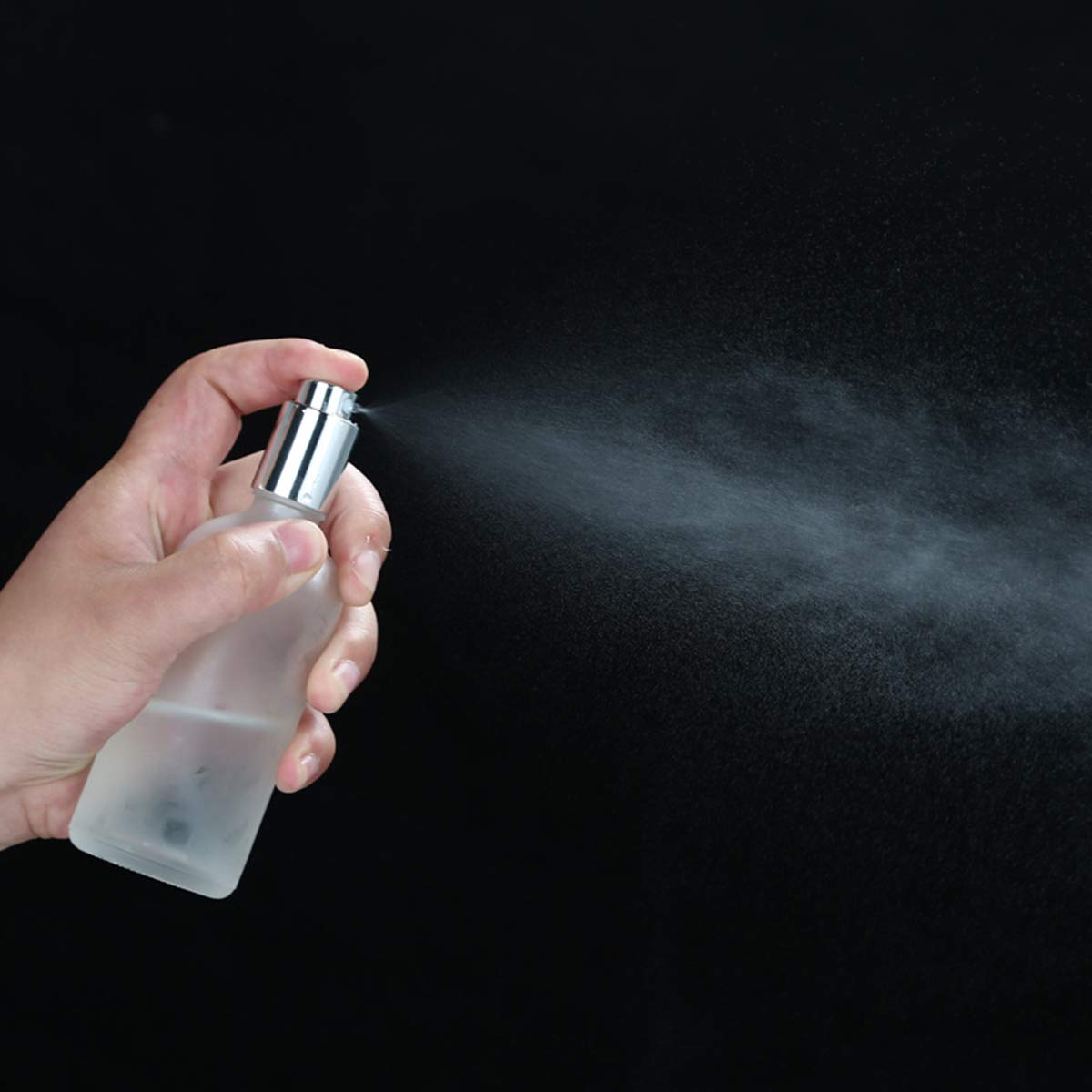 Clear Glass Spray Bottle