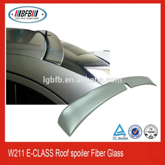 UNPAINTED REAR WINDOW ROOF SPOILER WING FOR MERCEDES BENZ W211 E CLASS 2002-2008
