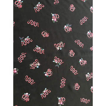 Snake Design Rayon Poplin shuttle 45S Printing Fabric