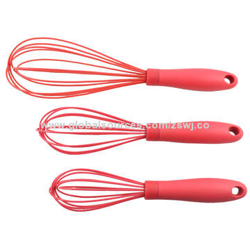 Silicone egg whisk,
