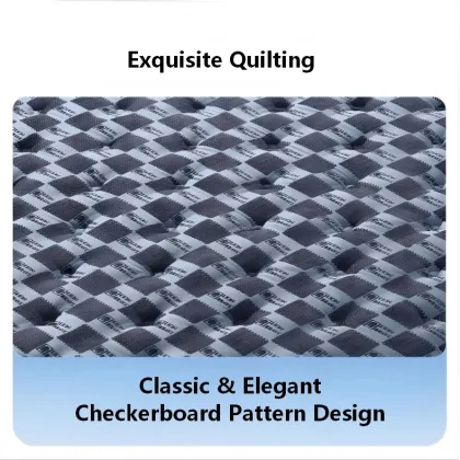 High End Chenille Fabric Hybrid Bed Mattress