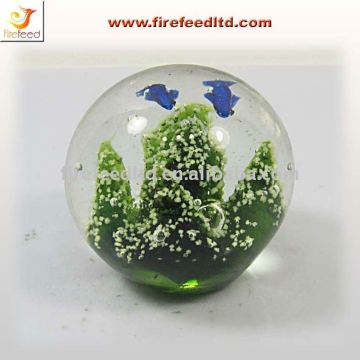 Decorative Coral Glass Ball