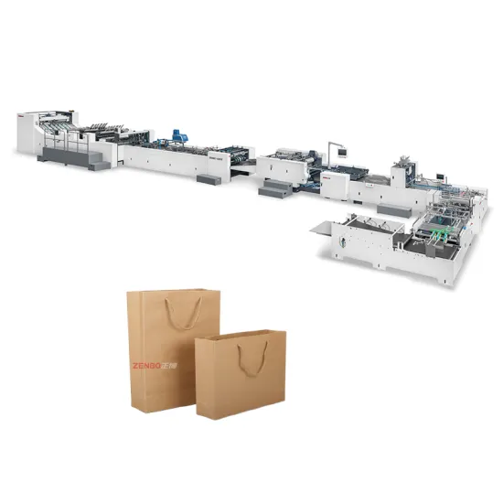 Fully Servo Paper Bag Assembly Machine