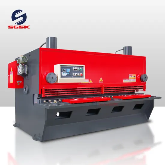 QC11Y 6x3200 Hydraulic Guillotine Metal Shear Machine