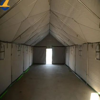 Tents Homes Outside in Minecraft