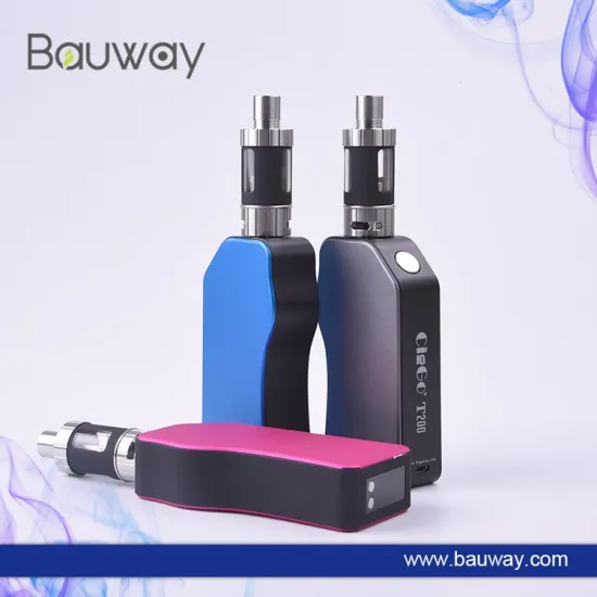 2017 trending items electronic cigarette CigGo T200 tc box mod vape mod with temperature control