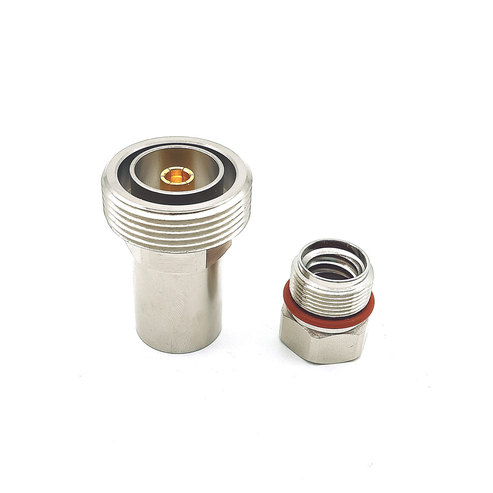 Straight 7-16 DIN Female Clamp Solder RF Connector