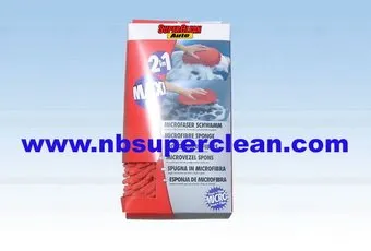 2-in-1 Chenille and Mesh Glass Clean Sponge