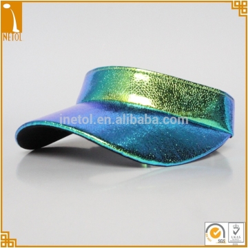 2016 Hiqh quality but cheap sports style string clip plastic sun visor hat