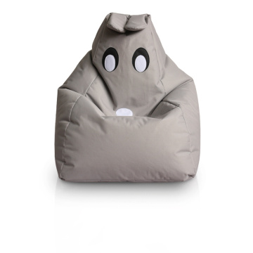 Cute bunny shaped kids sofa bean bag