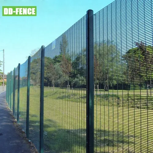 Welded 358 Anti Climb Cut Metal Fence