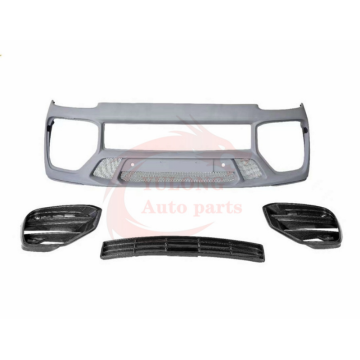 Body Kit MTR Style Dry Carbon Fiber Front Bumper for Porsche Cayenne (9Y0, 9YA) 2018-2022