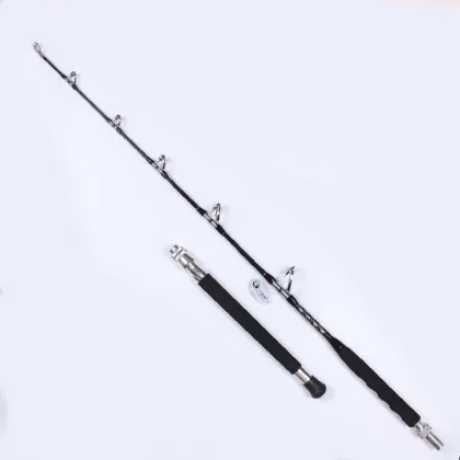 MADMOUSE Heavy Ocean Boat Fishing Rod 1.8m 480g Metal Wheel Seat Jigging Saltwater Fishing
