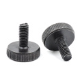 DIN653 Carbon Steel Flat Head Knurled Thumb Screws