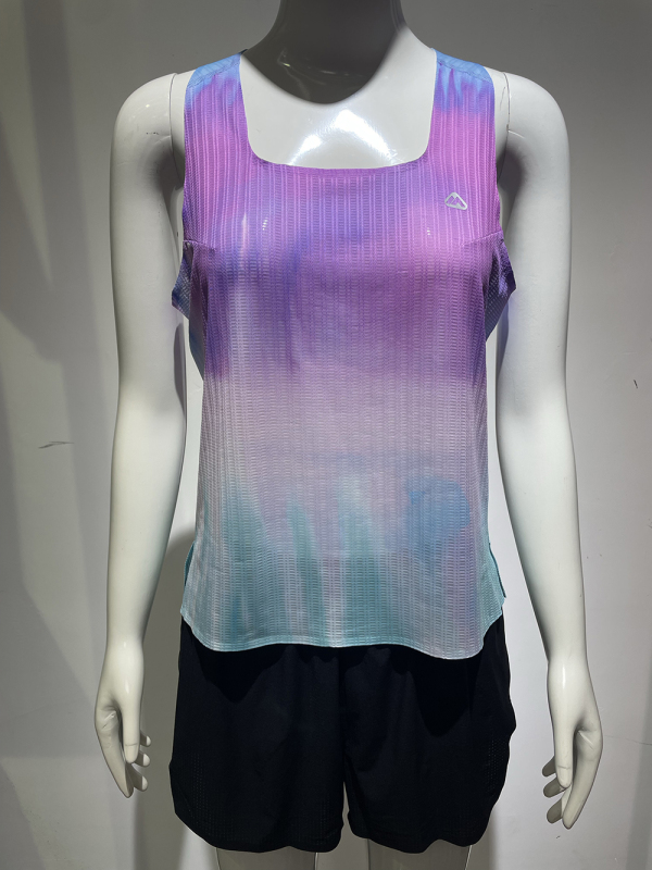 Sublimation Sports Vest Running Vest Quick Dry Marathon Training Vest