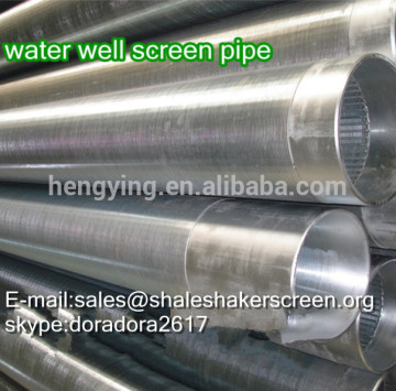 Hot sale water well screen casing pipe/water well casing pipe for strainer