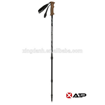 inner lock anti shock cork grip aluminum 7075 walking pole