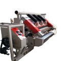 Corrugated cardboard single facer making machine