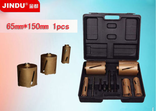 Professional Diamond Model core drill tool kits 65mm*150mm 1pcs core drill bits