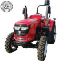 Tractor Mounted Combine Harvester dengan Fungsi Peralatan Traktor Roda Empat