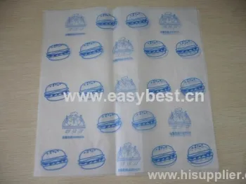 Fast Food Store Burger Packaging Paper 