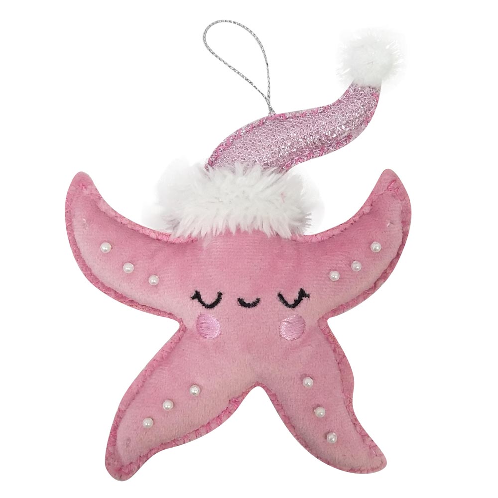 Christmas Ornaments With 3d Starfish