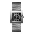 20mm Watchband Stainless Steel Quartz Square Watch