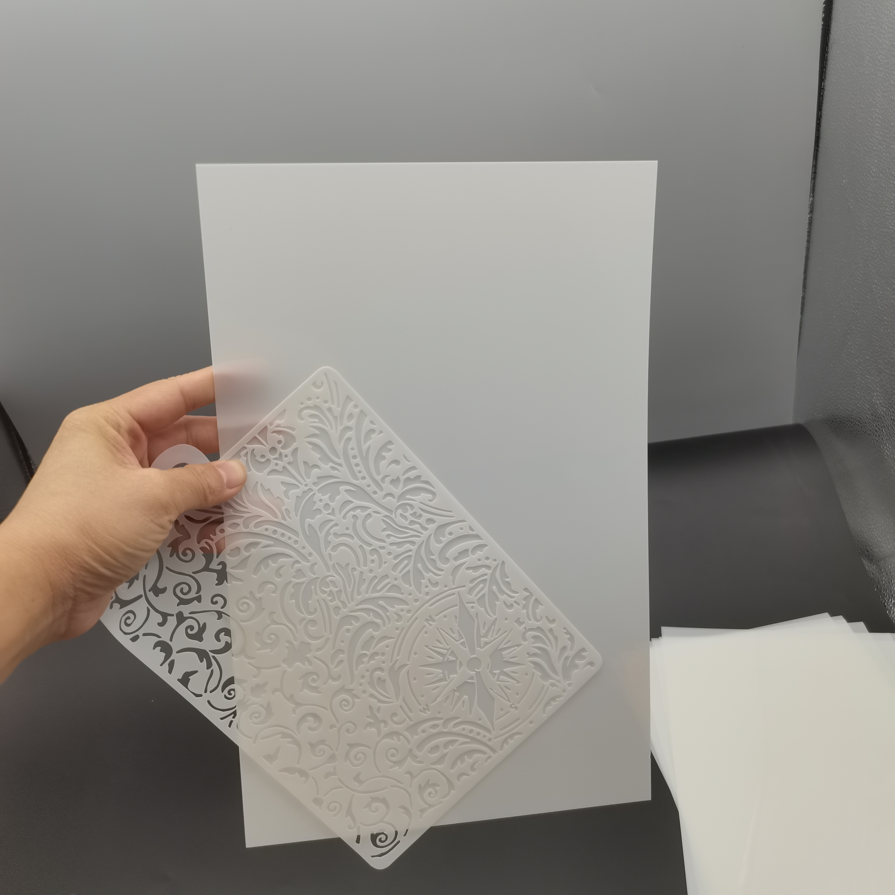 Lámina de película de 10 Mil Mylar Stencil para la elaboración