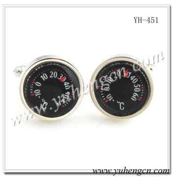 YH-451 Novelty Functional Thermometer Cufflinks