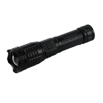 ไฟฉายซุปเปอร์สว่างที่ชาร์จไฟได้พร้อมพอร์ต Type -C, ฟังก์ชั่น Power Bank, P90 LED LAD LAME BEAD - เหมาะอย่างยิ่งสำหรับกรณีฉุกเฉินและการตั้งแคมป์