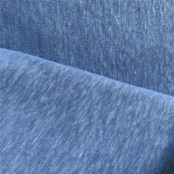 Linen knitting fabric