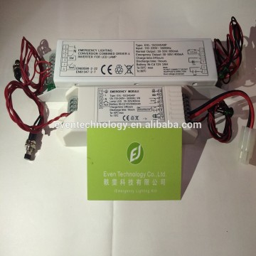 Led panel light battery backup powered emergency driver inverter conversion kit