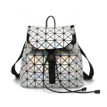 Nuevas mochilas de damas romboides personalizadas mochilas geométricas de gota de lluvia casual