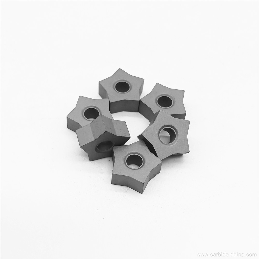 Star Shape Carbide Widia Inserts for Marble Cutting