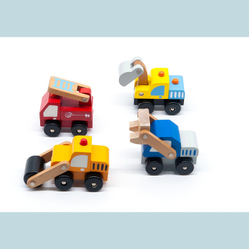 Accessoires de jouets en bois, motifs Trains de jouets en bois