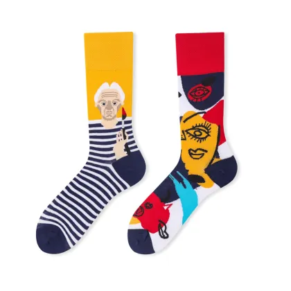 Retro Art Van Gogh Fashion Socks - Autumn Winter Collection
