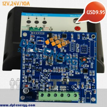 New price mppt solar charge controller DPL-1224-10-S for street lighting