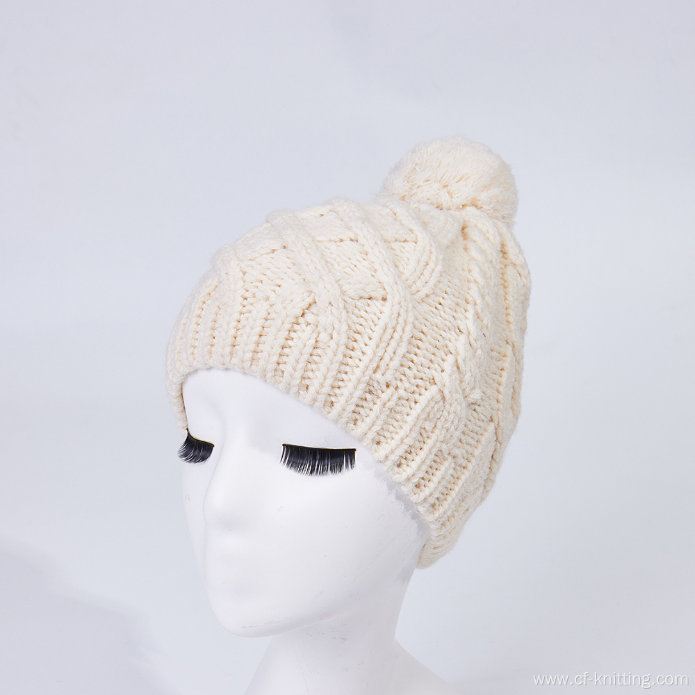 Ladies' Knit Beanie Caps With good quality