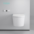 Slimme badkamer muur op hangende auto spoelen intelligent toilet