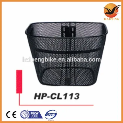 cycle parts producer stailess steel bicycle basket bicycle front basket