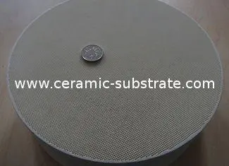 Euro IV Euro V Ceramic Catalyst Carrier , 100CPSI SCR Ceram
