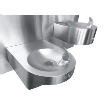 Bi-level ADA drinking fountains