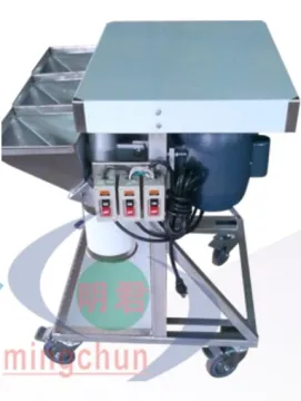Triple-tube grinder machine