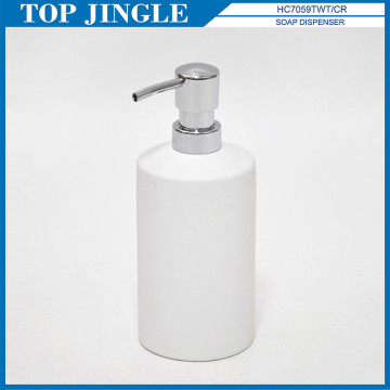 Fancy White Plastic Hand Liquid Soap Dispenser