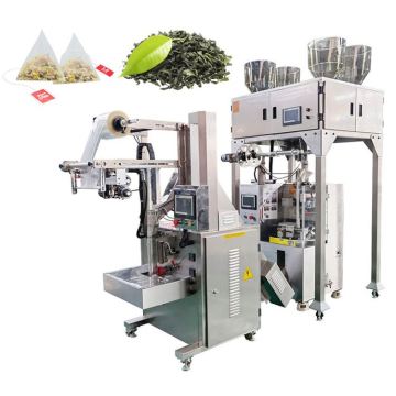 Small Business Tea Bag Packaging Machine for Dual Ingredients