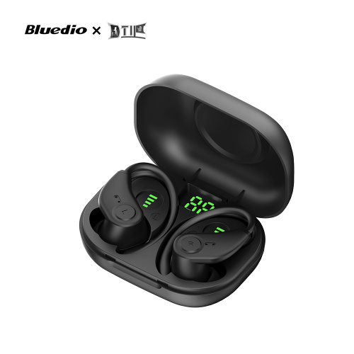 Fone de ouvido Bluetooth S6 na orelha