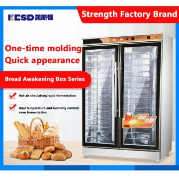 Dough Proofer 32 Traysproofing Heating Cabinet Proofer Commercial Bakery Equipment Electric Dough Proofer Fermentation Cabinet